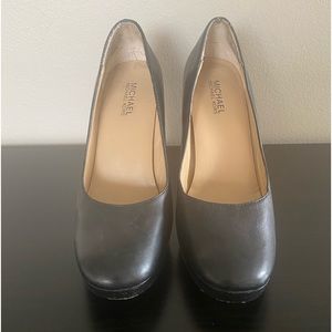 Michael Kors Classic Platform Black Heel - 6.5M